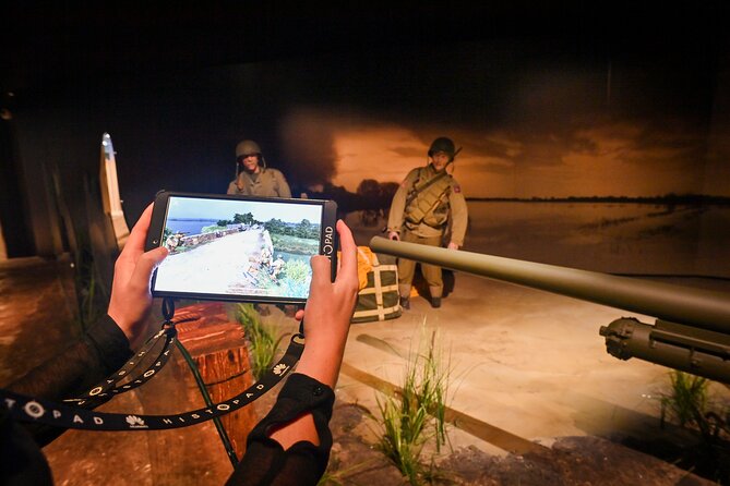 Airborne Museum Admission Ticket - Histopad augmented reality: using the tablet to see D-Day in context