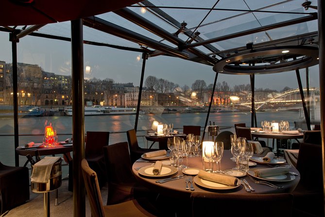 Bateaux Parisiens Seine River Gourmet Dinner & Sightseeing Cruise - The Seine Route You’ll See, Stop by Stop