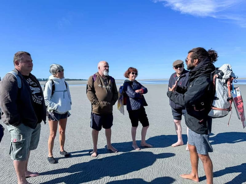 Bay of Mont Saint-Michel : Quicksands + See The Tide Coming - What to bring so you actually enjoy the barefoot part