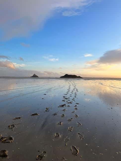 Bay of Mont Saint-Michel : Quicksands + Tombelaine Island - Barefoot only: how to stay comfortable (and safe) in the Bay