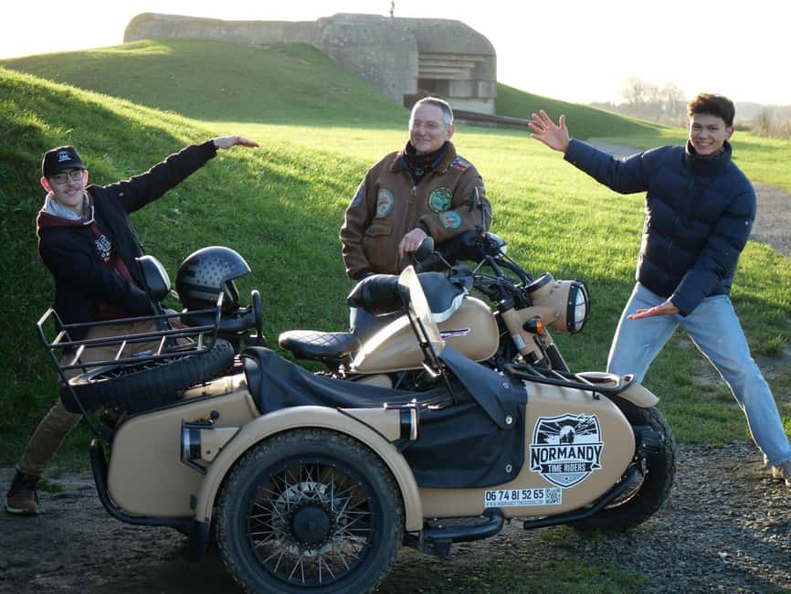 Bayeux: Normandy WWII Private Half-day Sidecar Tour - Price and value: $588 per group up to 2