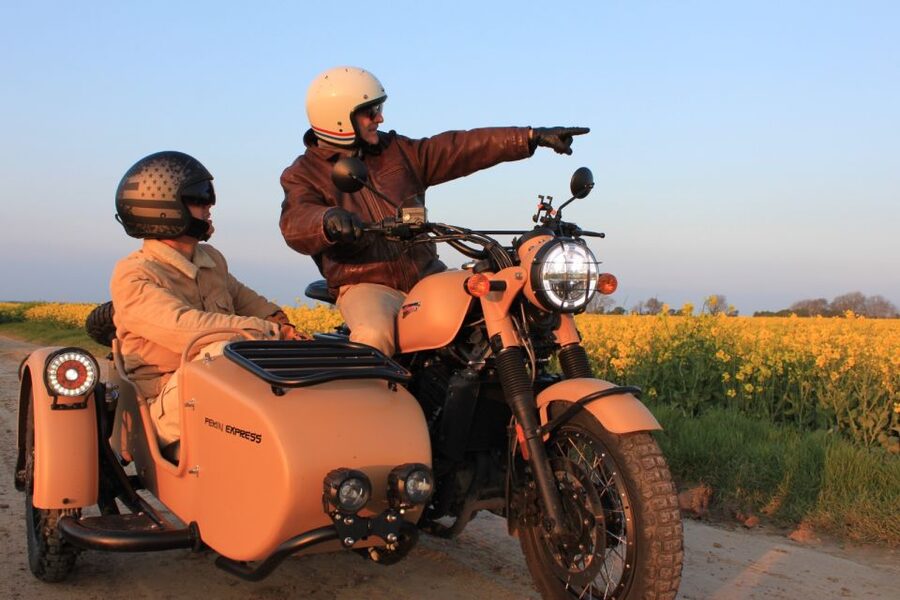 Bayeux: Normandy WWII Private Half-day Sidecar Tour - How the 4-hour route flows from Bayeux