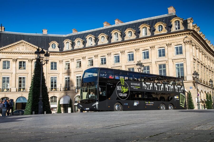 Bus Toqué Champs Elysées Tour w/ 3-Course Dinner & Champagne - The 6:00 PM Departure, 1.5 Hours, and Why the Timing Works