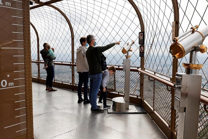 Eiffel Tower with Optional Summit Access by Lift - Group size and self-guided freedom