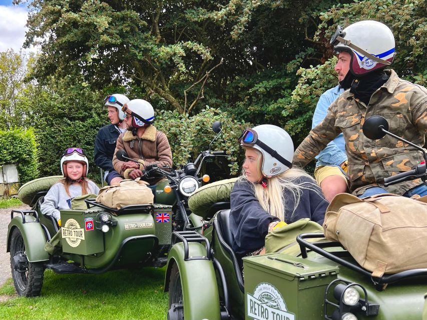 From Bayeux: Half-Day Normandy WWII Sidecar Tour - The guide experience, from Remy to Philippe to Thierry