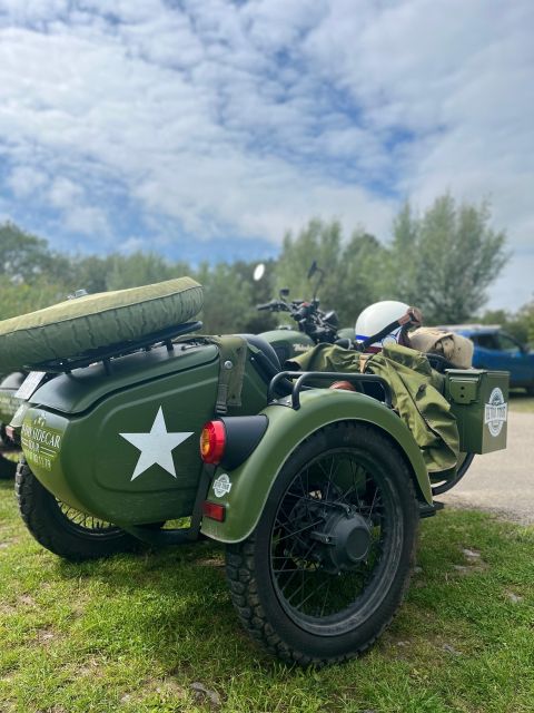 From Bayeux: Half-Day Normandy WWII Sidecar Tour - Longues-sur-Mer battery: guided walk plus dramatic coastal views
