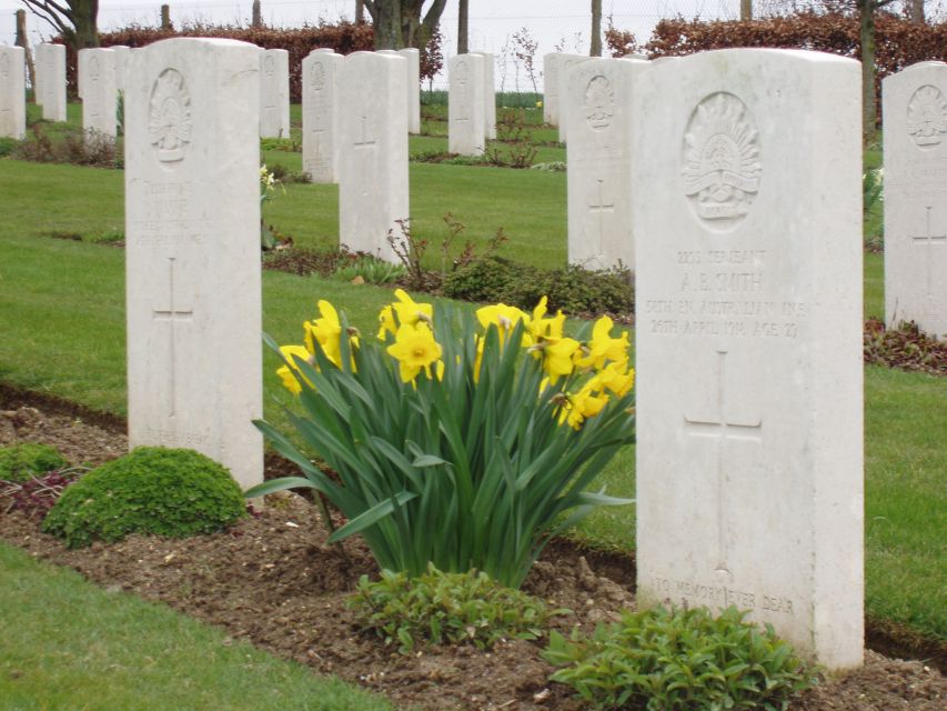 From Paris: WWI Somme Battlefields Full-Day Tour - WWI on the Somme, mapped to the places you actually see