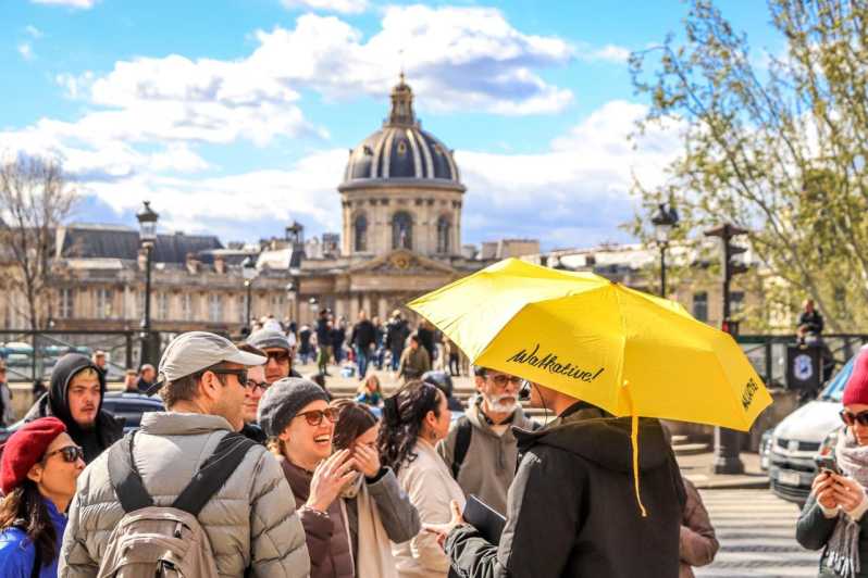 Historic Paris Walking Tour in English - The Louvre as palace, museum, and art-thief legend