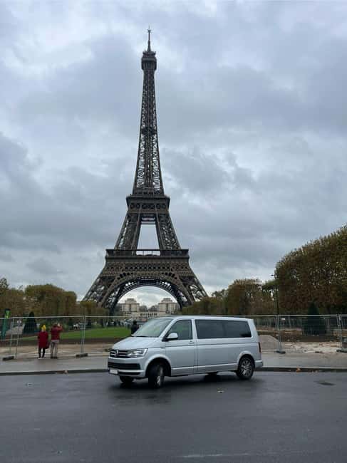 Hop On Paris: City Highlights Tour in a comfortable Minivan - Hotel Pickup to First Views: How the Eiffel Stop Works