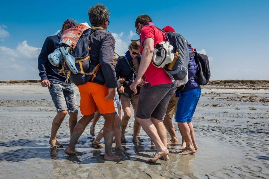 Mont Saint-Michel : Walk with an English-speaking guide - Quicksand and Sandbars: How the Guide Keeps You Safe