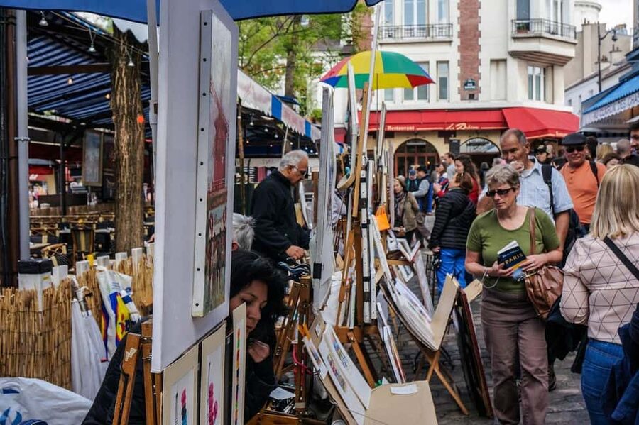 Montmartre Walking Tour with a Local Guide - Moulin de la Galette, Dalida statue, and La Maison Rose