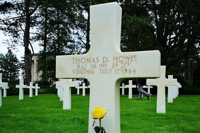 Normandy Battlefields Tour - American Sites (A3) - American Cemetery at Colleville-sur-Mer: your reflective ending