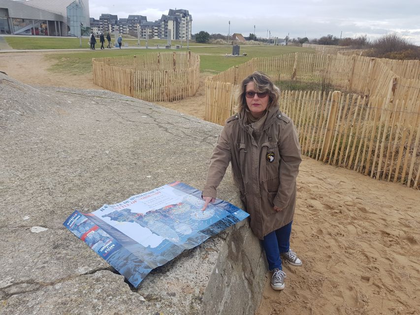 Normandy D-Day Beaches Private Tour US sector from Bayeux - The Private Bunker Stop: Original Artefacts from Both Sides