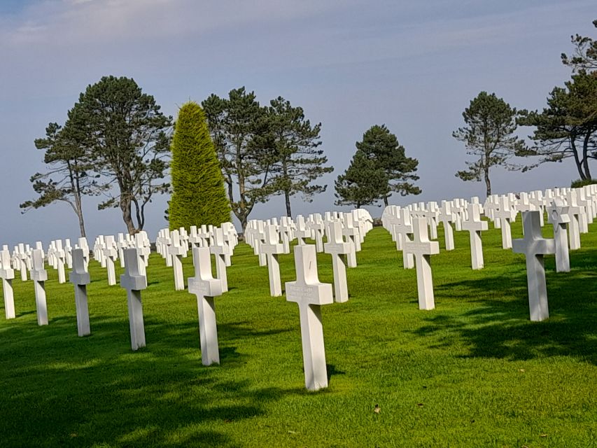 Normandy D-Day Beaches Private Tour US sector from Caen - A lunch stop at the Roosevelt café, plus why that place has weight