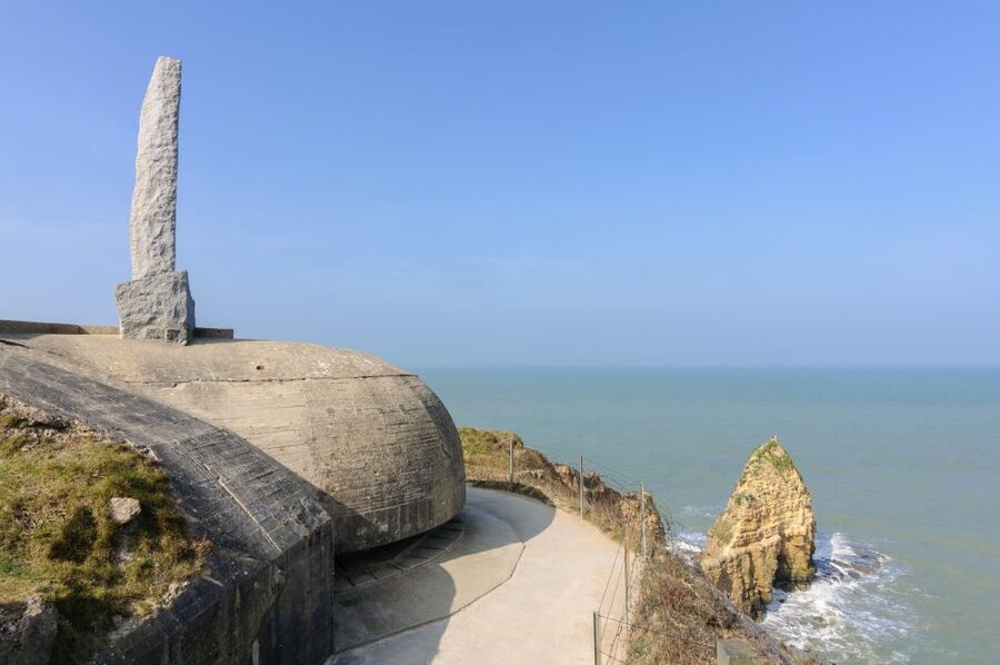Normandy D-Day Beaches Private Tour US sector from Caen - A private bunker visit with American and German artefacts