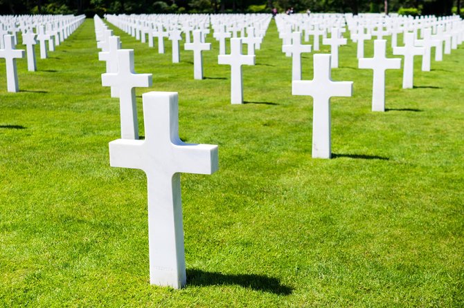 Normandy D-Day Small-Group Day Trip with Omaha Beach, Cemetery & Cider Tasting - Pointe du Hoc: craters, a 110-foot cliff, and the Rangers’ problem