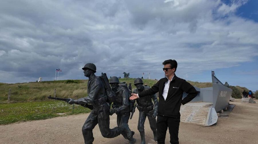 Normandy: Explore The Historical sites of D-Day - Sainte-Mère-Église: a real town stop with John Steele’s story