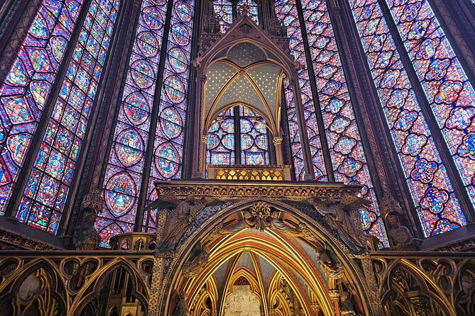 Notre Dame Outdoor Walking Tour and Entrance to Sainte Chapelle - Sainte-Chapelle entry: what to expect when you step inside