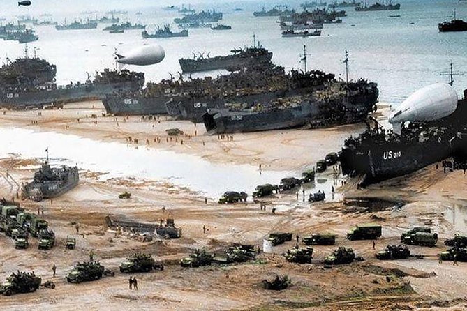 Omaha and Utah beaches - Omaha Beach and the American Cemetery of Colleville