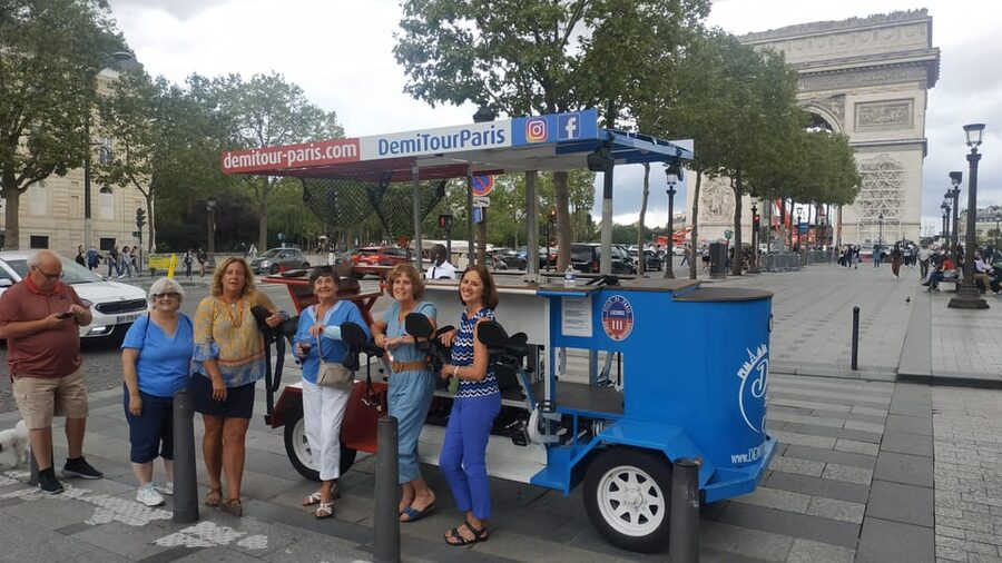 Paris: 1.5-Hour Eiffel Tower Beer Bike Tour - Trocadéro stop: where the ride turns into a beer-and-photos moment
