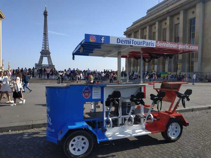 Paris: 1.5-Hour Eiffel Tower Beer Bike Tour - The starting point at 63 Av. de la Grande Armée, and what to expect there