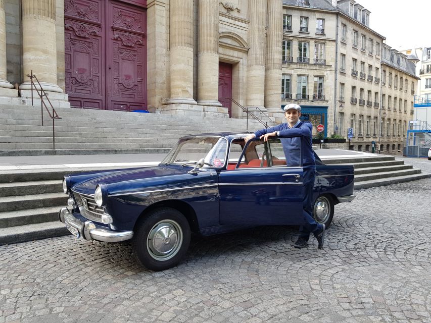 Paris: 1-Hour Tour in a Vintage Car - Latin Quarter in minutes: atmosphere and street-level context