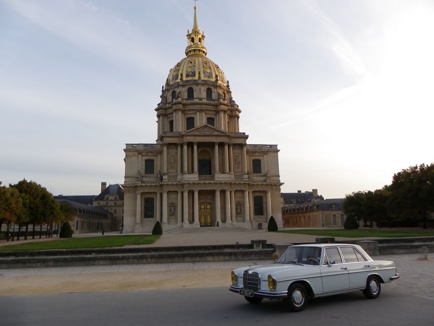 Paris: 2.5-Hour Guided Vintage Car Tour and Wine Tasting - Price and value: is $154 worth it for 2.5 hours?