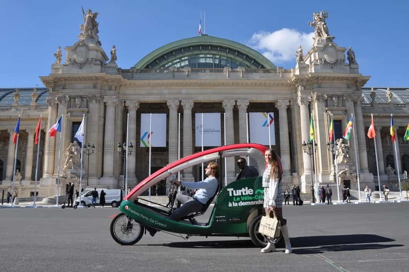 Paris: 2 hours Emily Tour in a Private Rickshaw bike - Key highlights to know before you go