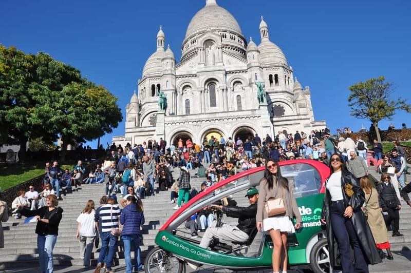 Paris: 2 hours Emily Tour in a Private Rickshaw bike - Stop-by-stop: what you see and what to watch for