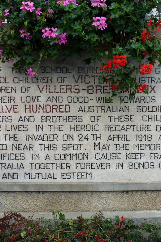 Paris: Anzac Day Day Tour to Villers Bretonneux - Key things you will notice on this Anzac Day Somme tour