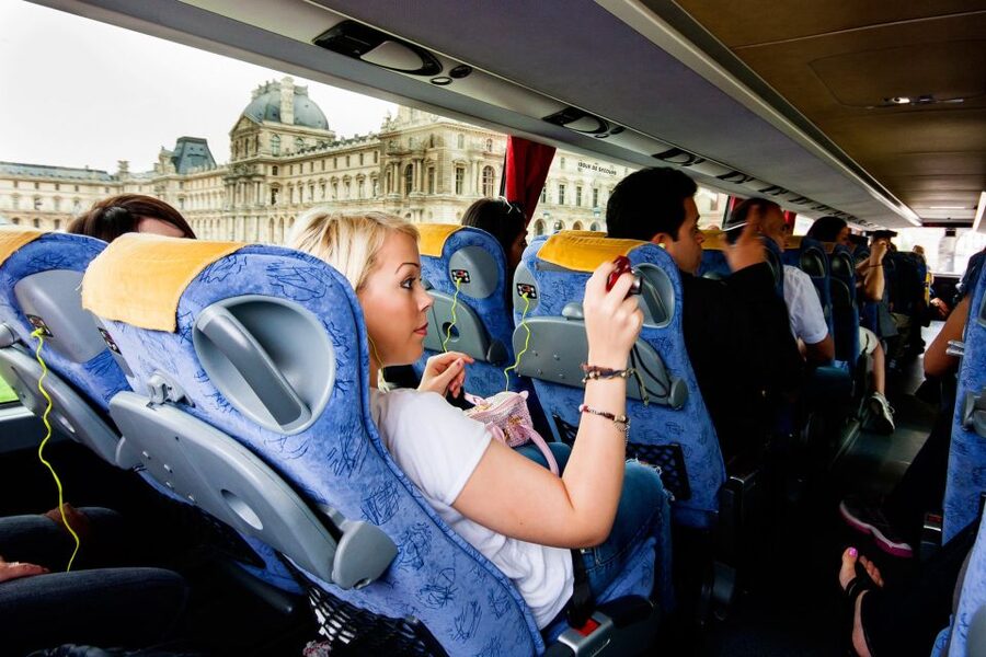 Paris: Audio-Guided Bus Tour & Seine River Cruise - Audio details: your earphones and your language options