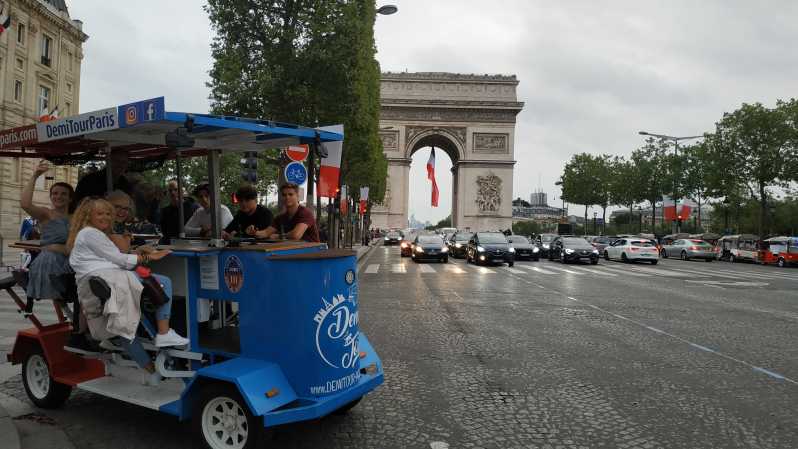 Paris: Beer Bike Bar With Drinks Included - Key things to know before you pedal