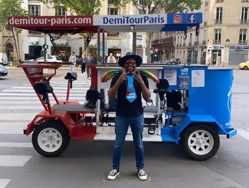 Paris: Beer Bike Bar With Drinks Included - The 16th Arrondissement Stretch: More Guided Sightseeing and a Second Wind