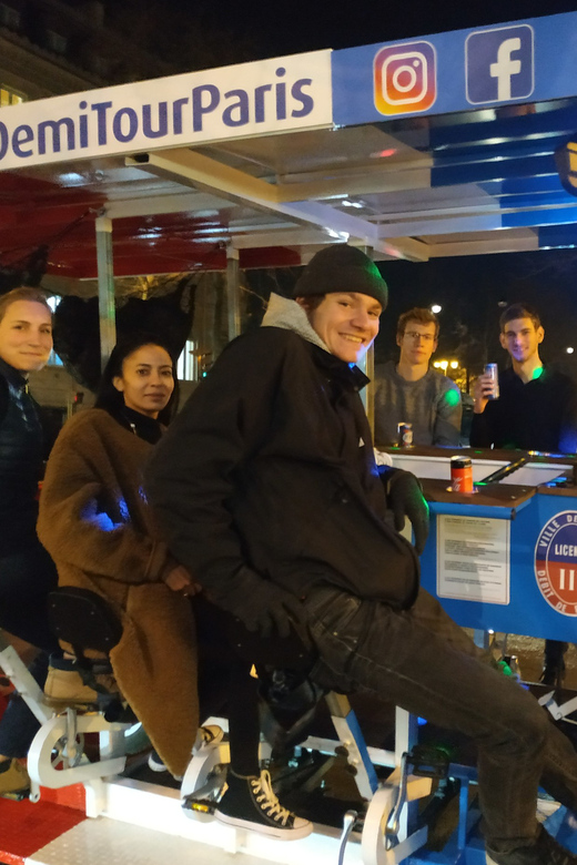 Paris: Beer Bike Bar With Drinks Included - Meeting at 63 Av. de la Grande Armée, and What Drives the Bike
