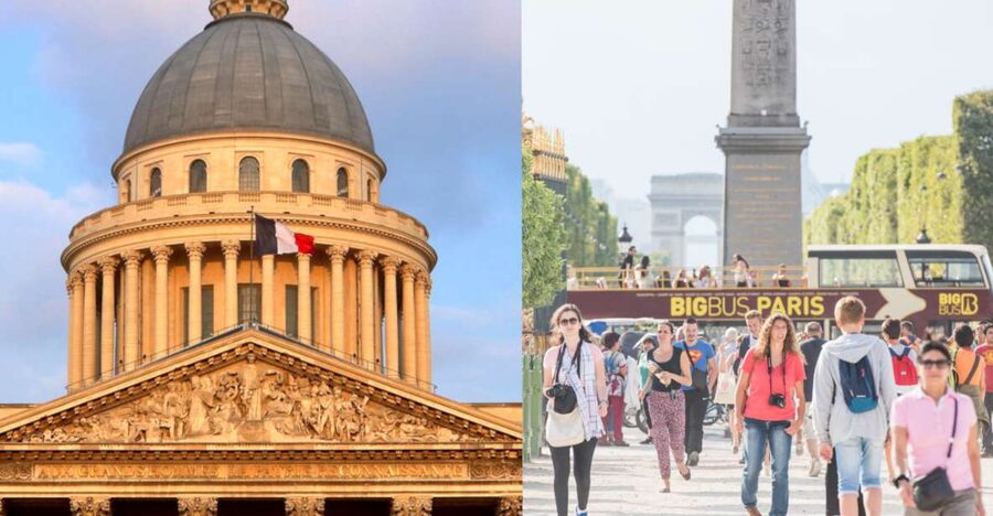 Paris: Big Bus Hop-on Hop-off Tour and Pantheon entrance - Boarding, Where to Meet, and Getting to the Pantheon Area