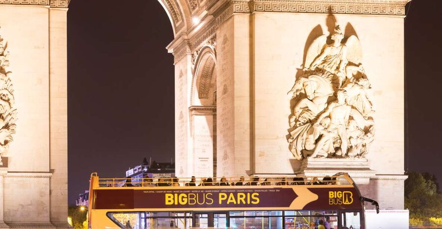 Paris: Big Bus Hop-on Hop-off Tour & Panoramic Night Tour - Montmartre at night: why this stop belongs in your first trip