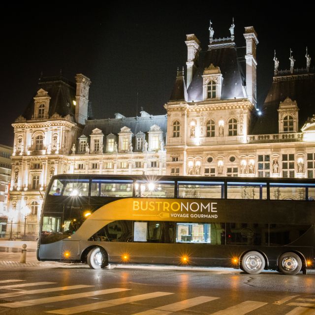 Paris: Bustronome Gourmet Dinner Tour - A gourmet dinner bus that feels like a restaurant, not a gimmick