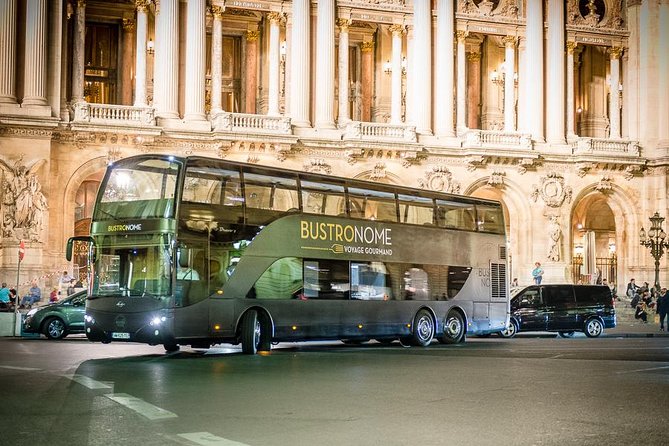 Paris Bustronome Gourmet Sightseeing Dinner on a Panoramic Bus - Your six-course menu: what is included and what to watch
