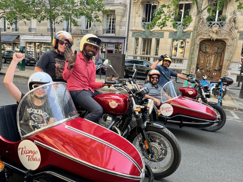 Paris by sidecar 1HR Tour - Eiffel Tower window time: seeing it without ticket pressure