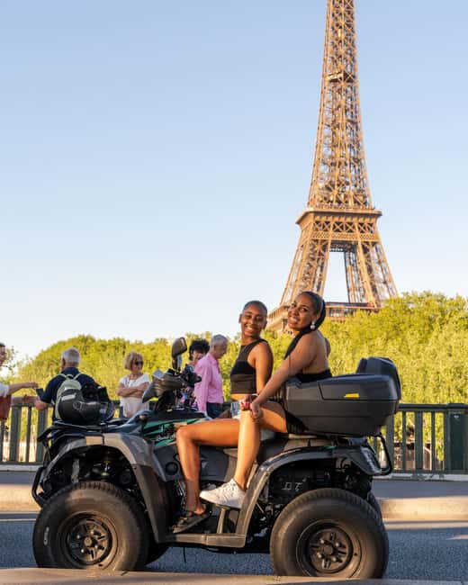 Paris: City Highlights Guided Quad Tour - Arc de Triomphe and the big-city feel at landmark scale