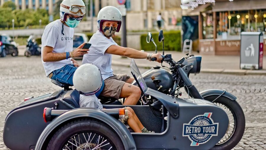 Paris: City Highlights Tour by Vintage Sidecar - Les Invalides and Montmartre: the route turns from grand to dramatic