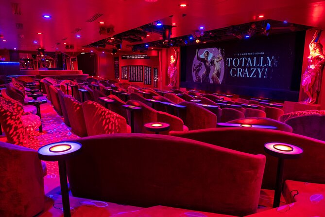 Paris: Crazy Horse Cabaret Show - The Lounge and the Welcome: Where the Mood Gets Set