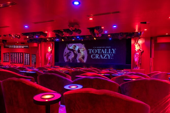 Paris Crazy Horse Cabaret Show with Beverages including Champagne - A simple evening flow: check-in, seating, drinks, then the show