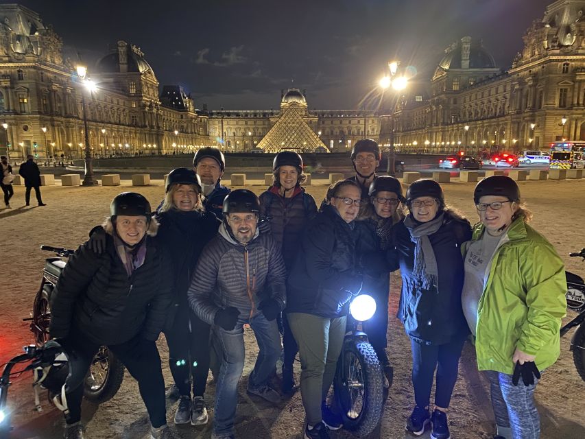 Paris: Eiffel Tower and Notre Dame Night Tour by E-Bike - Liberty Flame, Les Invalides, and the squares that structure Paris