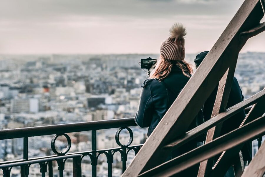 Paris: Eiffel Tower Stairs Climb to Level 2 & Summit Option - Eiffel Tower 1st floor: glass floor at 57 meters and a guided start