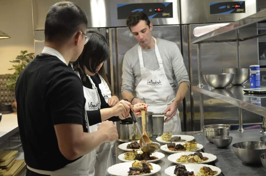 Paris: Evening Cooking Class with Optional Market Visit - Chef Luc and a 4-course Paris menu you actually make