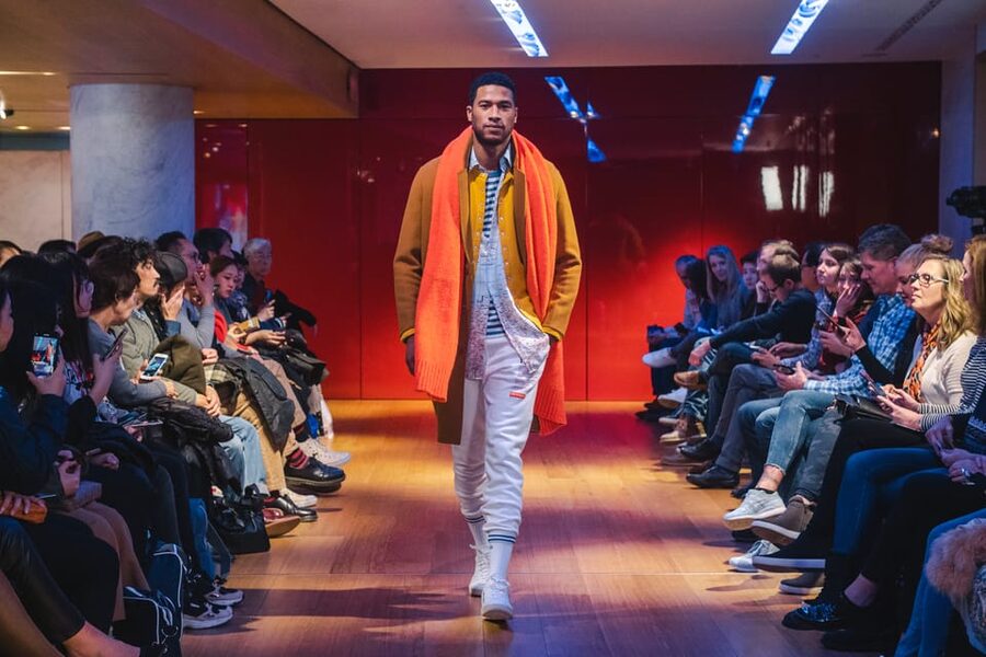 Paris: Fashion Show at Galeries Lafayette Haussmann - The catwalk experience, up close: what the show feels like