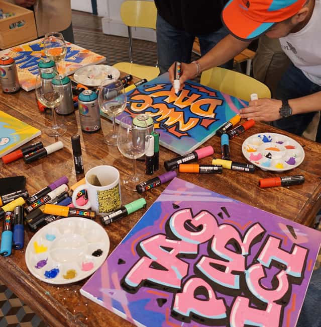 Paris: Graffiti on Canvas Workshop at an Art Studio - Learning Graffiti Techniques That Actually Show on Canvas