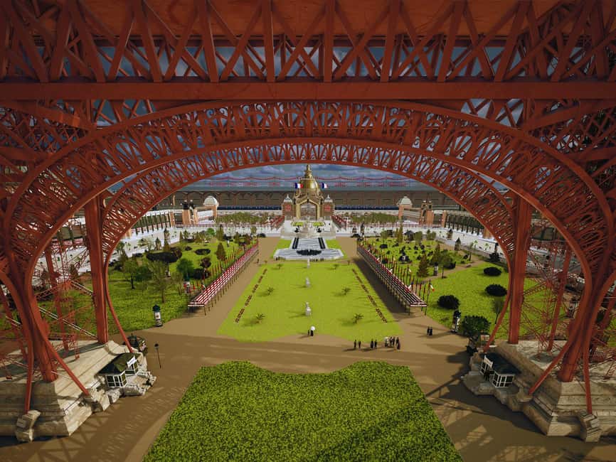 Paris : Immersive Eiffel Tower tour with virtual reality - How to plan your day around an outdoor VR tour