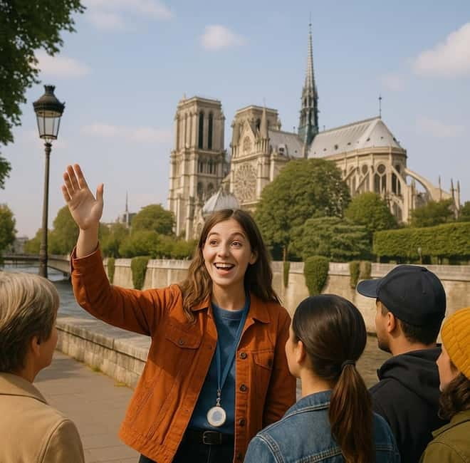 Paris: Latin Quarter Essential Highlights Walking Tour - Notre Dame From the Outside, Rue de la Huchette, and Place Saint-Michel Vibes